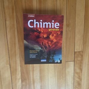 Chimie Générale Textbook